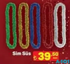 SİM SÜS fiyat ve kampanya bilgisi